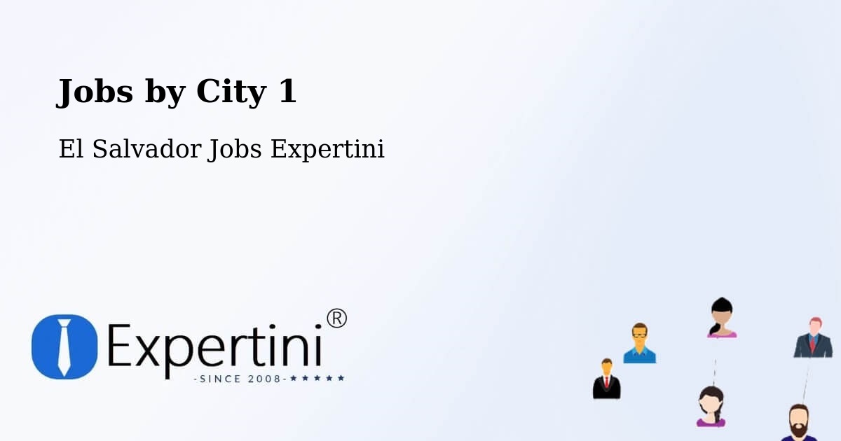 City Jobs in El Salvador - Expertini