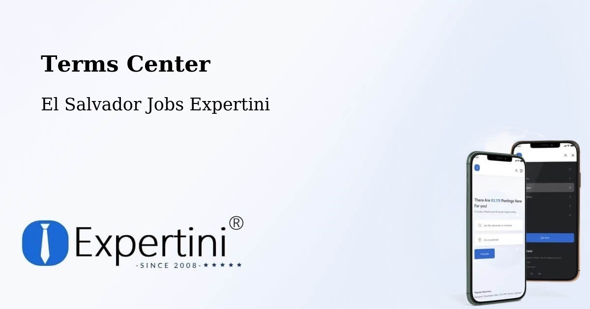 Terms of Service – Intipucá - El Salvador Jobs Expertini